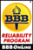 BBB Reliablility Seal of Trust - Bulwark Family Pest Control